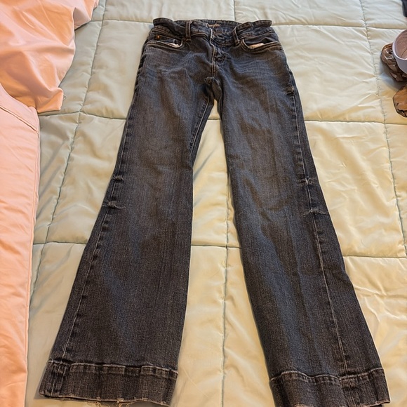 Wrangler Women's Dark Blue Boot Cut Jeans - Picture 3 of 5